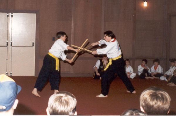 Cub Scouts Demo - John Stenson and Max Kuzmenko